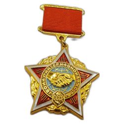 Муляж знака Воину-интернационалисту, булавка